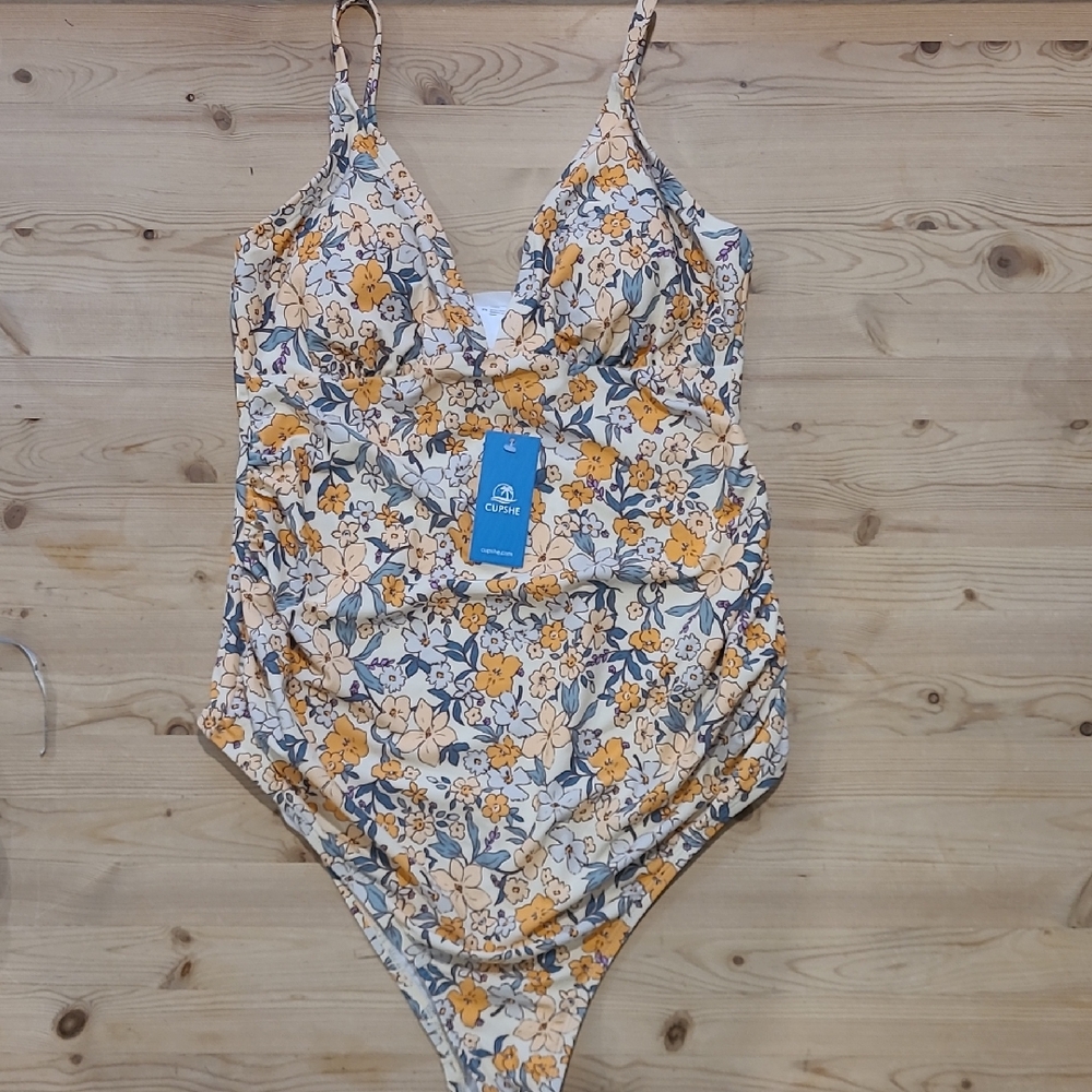 Floral One Piece Swimsuit